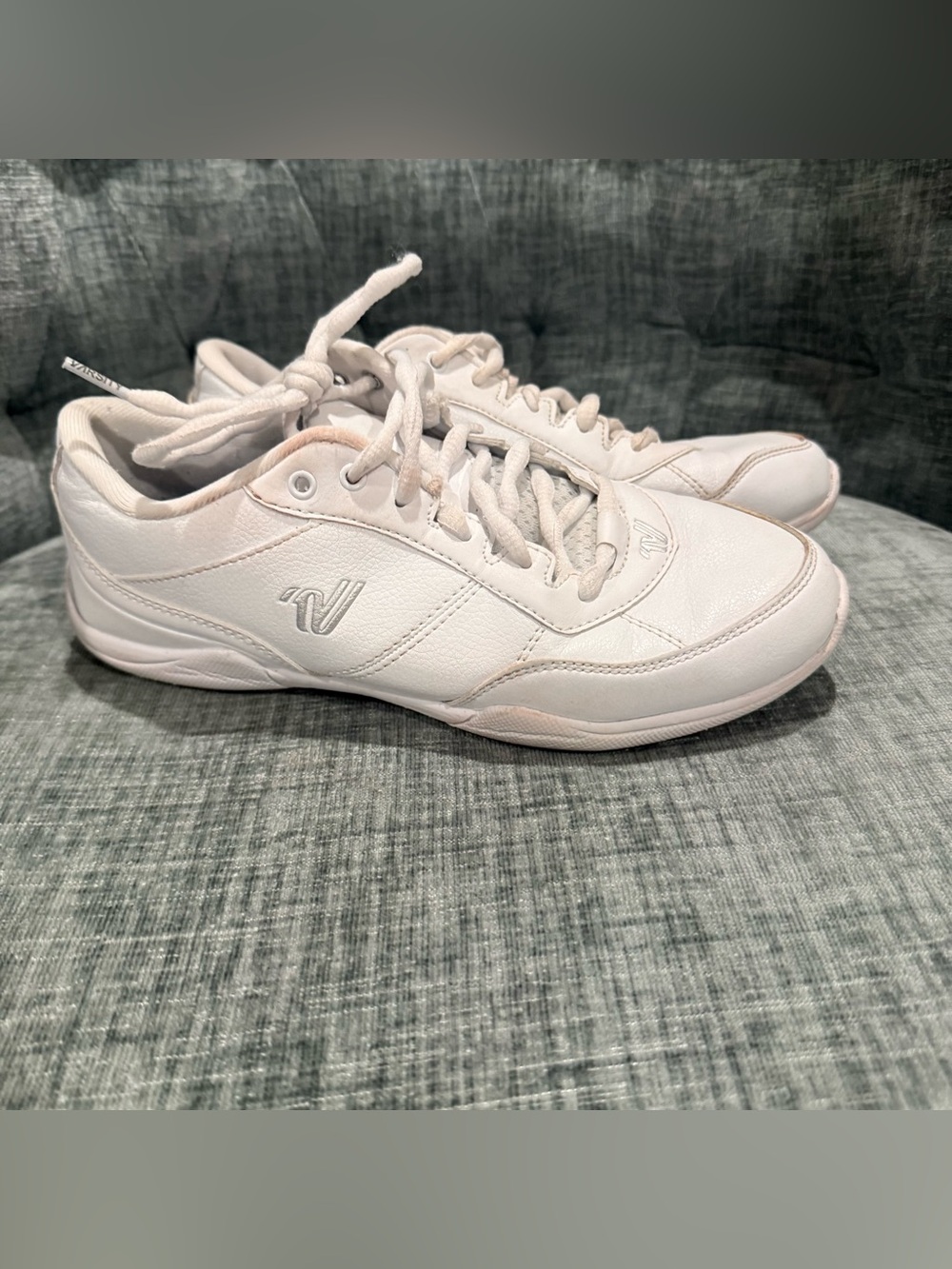 Varsity C3 Cheer Dance Shoes White Size 7 Cheerleading Athletic Sneakers